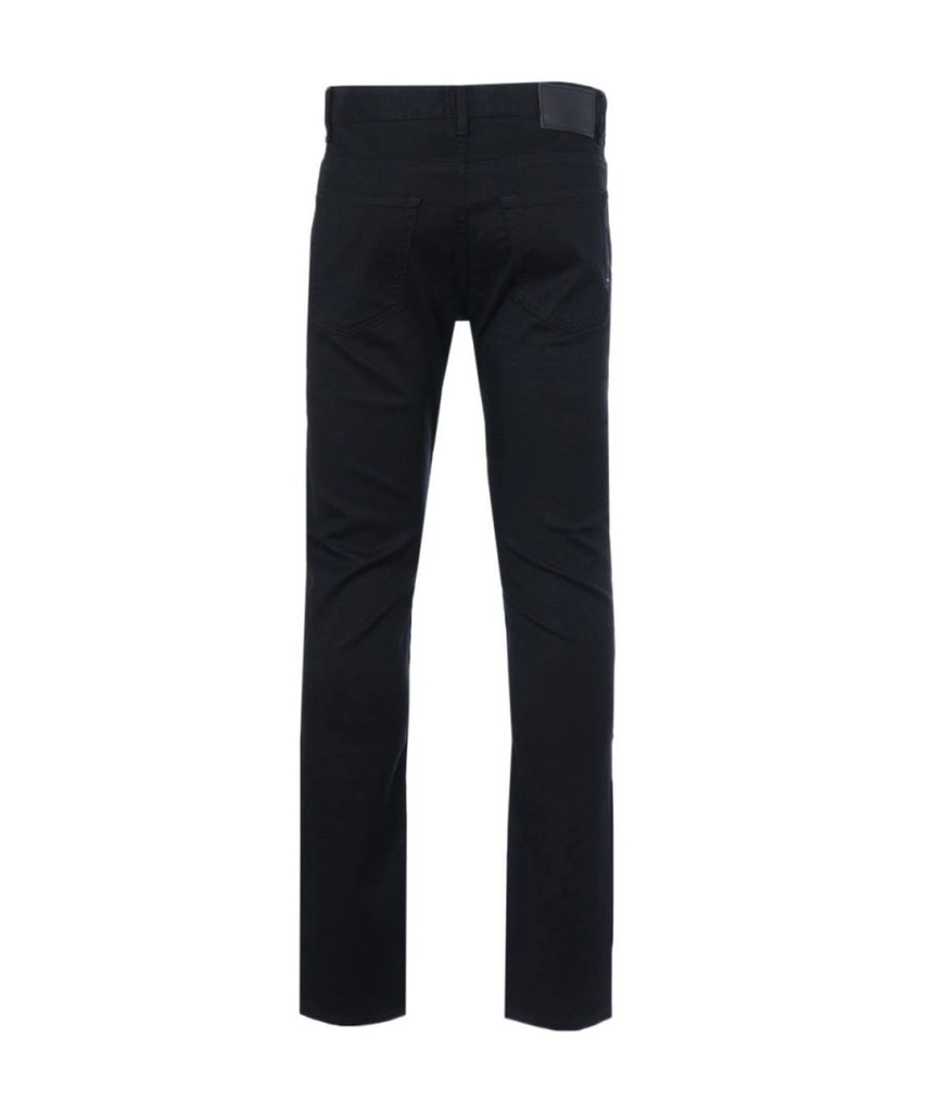 Hugo Boss Mens Delaware Stretch Slim Fit Jeans - Phantom Black Cotton - Size 38W/30L
